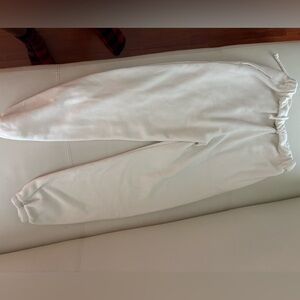 Cozy White Sweatpants